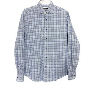 Pal Zileri Blue Long Sleeve Shirt